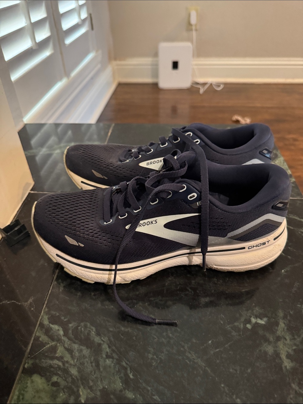 Brooks Men’s Athletic Shoes - Navy and White